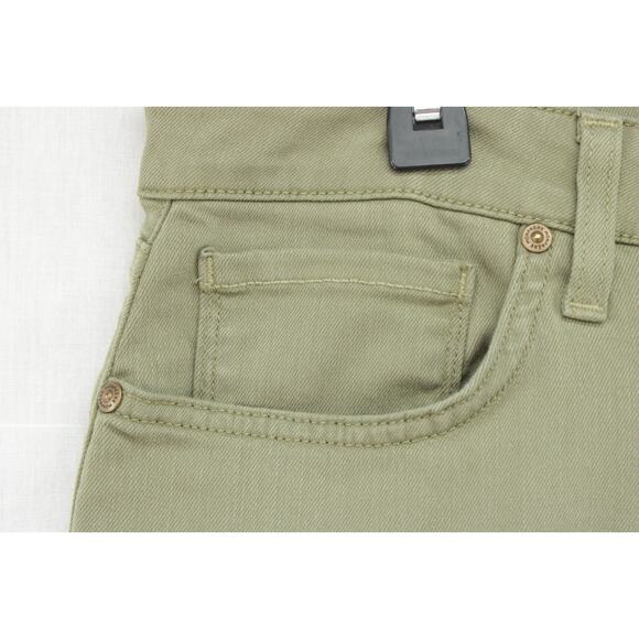 MONFRERE Brando Slim Jeans Men's 34 Green Stretch Modern Mid Rise Street Wear - Picture 4 of 11